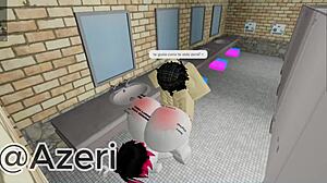 Me Follo A Mi Amiga En Un Baño Público L Roblox 2!