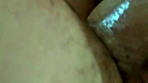 Fat Cock Penetrates Tight Pussy Of Chubby BBW Woman With Big Tits