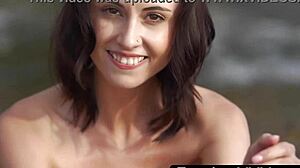 Femjoyxxx Com - Sensual Babe In Slow Motion Erotica By The Ocean