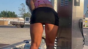 damiana fixes car then fucks on european road trip