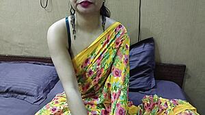 Punjabi bahu takes charm sukh from sasur by jony darling.