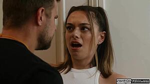 coach knocked up the cheerleader and now he's helping her hide the pregnancy with more sex