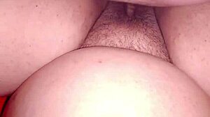dominican bbw interacts with chubby guy in private setting.