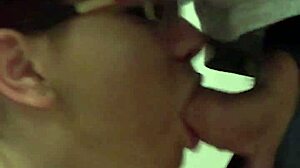 Blowjob Training With Nerdy Aprill Gagging