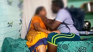 Tamil student fucks teacher in bedroom?