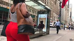 i saw beautiful piece of chocolate ass candidly hidden