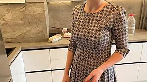 Oh No, Fucking My Wife's Boss While She's In The Kitchen!