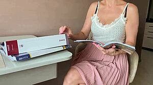 seduced and fucked his shy teacher in doggystyle position