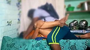 Tamil student fucks teacher in bedroom?
