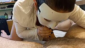 hot latina brunette enjoys a homemade scene with her partner