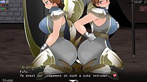 Hey, Yume Same Giantess Defeat Scene With Face Sitting