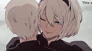 Nier Automata 2B Gets Hot Sex Hentai Animation