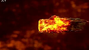 hard anal fuck with 2 big cocks in my ass