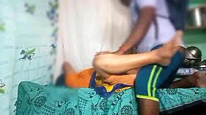 Tamil student fucks teacher in bedroom?