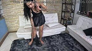 teen debut in mansion with anal toys and pierced nipples