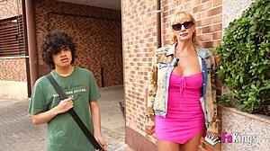 Victoria vera teaches young guy how to fuck milf with deepthroat and doggystyle in master class