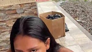 she's sucking in public for only 30 dollars, crazy 😲