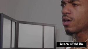 Sara jay rides cock
