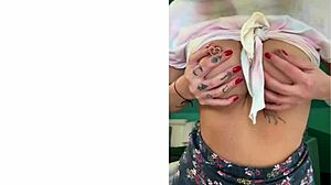 sitting on that face on the living room couch must be the best seat in the house