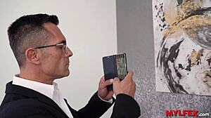 mylfex - european milf pays back for her husbands money laundering