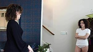 Lesbian Strapon Play