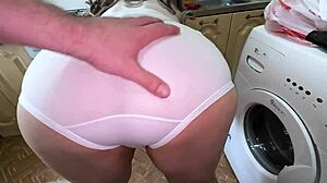 Stepmom Grabbed Behind