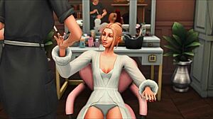 Shemale fucks stepdaughter's fiance before wedding