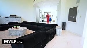 Tiny Cheerleader Coco Lovelock Has Secret Crush On Milf Coach