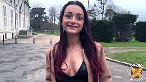 beautiful french milf angela jolie in lingerie craves big cock blowjob intensely