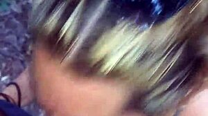 Adventure in public woods with deepthroat?