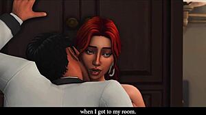 Shemale fucks stepdaughter's fiance before wedding