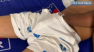 Friend's Sister Craves Big Cock at All Costs in Bedroom Encounter