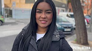 Excited venezuelan creampie thrill