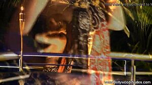 Brunette Goddess Dancing