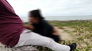 Anal On Beach Voyeur