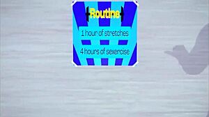 Pregnant Yoga Creampie