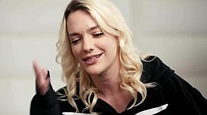 gorgeous blonde fucked