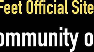 Cum on feet