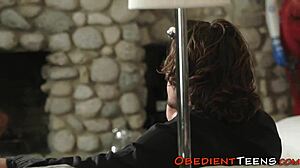 Rough Dominated Latina Teen