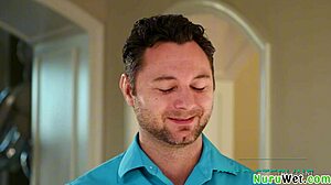 Busty Nuru Shower Prep