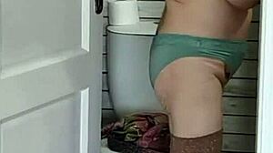 granny's titty cumshot