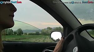 redhead panties tease