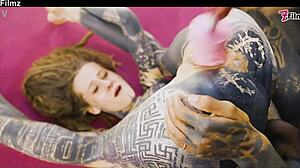 Tattooed Couple Anal