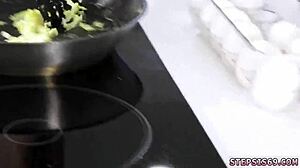 Amateur footjob competition 😏