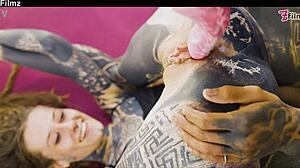 Tattooed Couple Anal