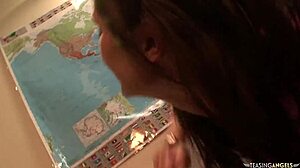 Surprise Mouth And Rear Fuck