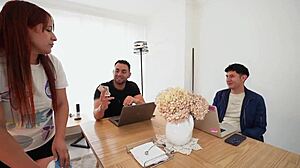 Students Fuck Employee