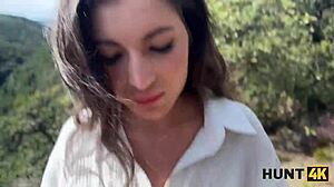 Outdoor Deepthroat Sex