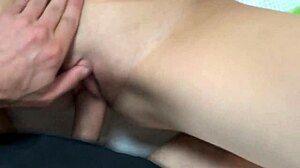 brunette blows and rides