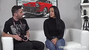 Brunette Casting Shag